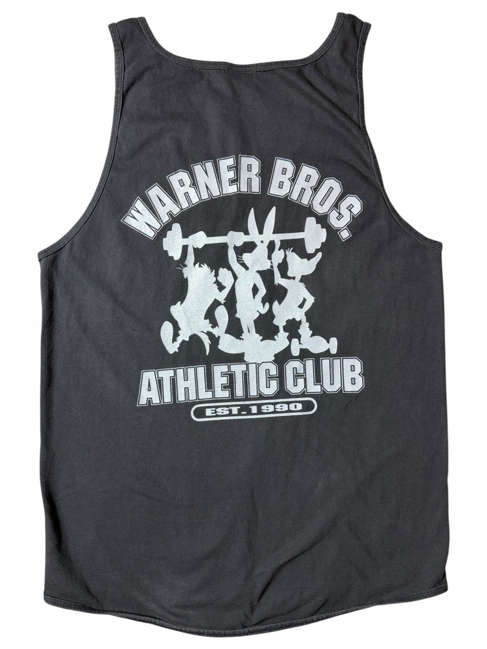 VTG 1991 Warner Bros Athletic Club Tank Top Shirt ACME Looney‎ Tunes Taz Sz M